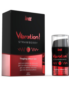 INTT POTENTE ESTIMULANTE INTIMO GEL VIBRADOR LIQUIDO FRESA 15 ML 2