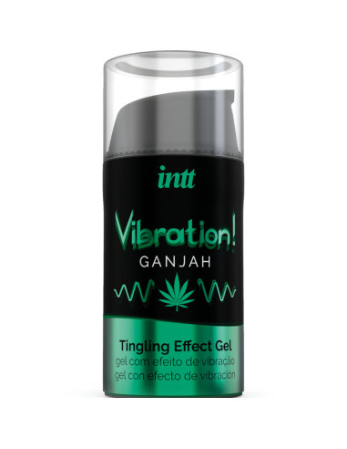 INTT POTENTE ESTIMULANTE INTIMO GEL VIBRADOR LIQUIDO CANNABIS 15ML