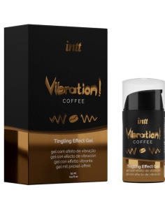 INTT POTENTE ESTIMULANTE INTIMO GEL VIBRADOR LIQUIDO CAFE 15ML 2