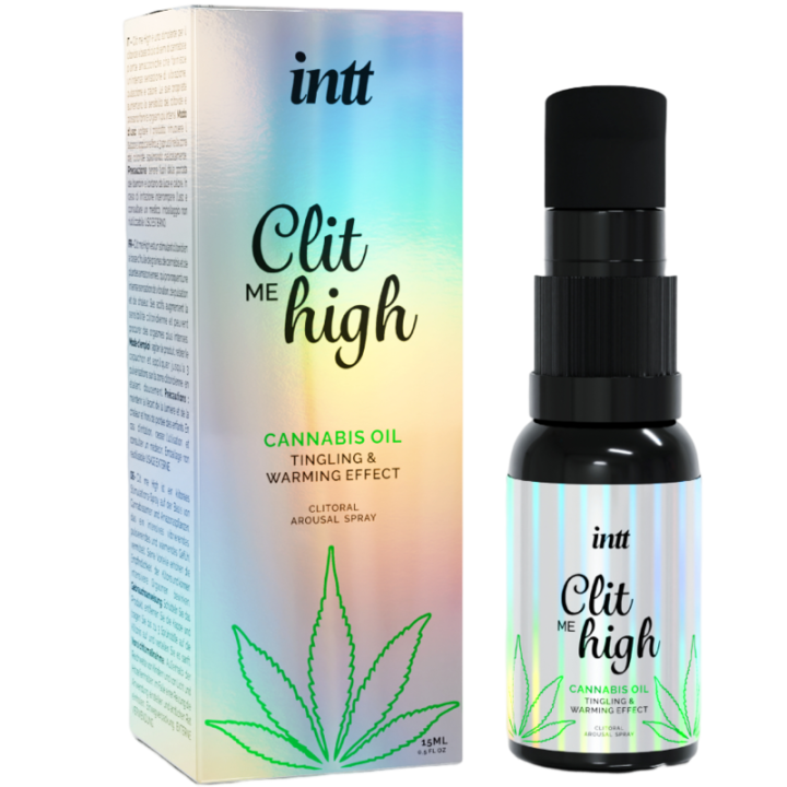 INTT RELEASES CLIT ME HIGH ACEITE CANNABIS 15 ML