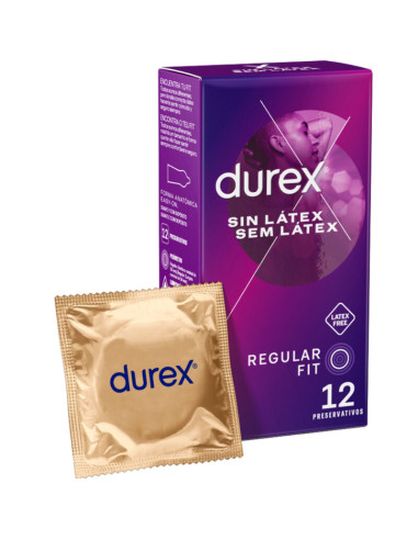 DUREX PRESERVATIVOS SIN LATEX 12 UNIDADES