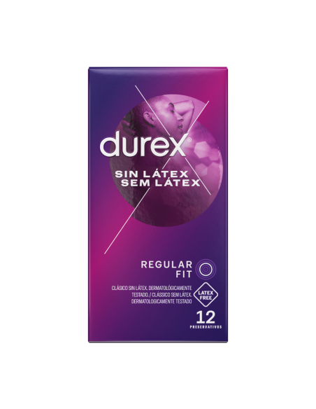 DUREX PRESERVATIVOS SIN LATEX 12 UNIDADES DUREX PRESERVATIVOS SIN LATEX 12 UNIDADES