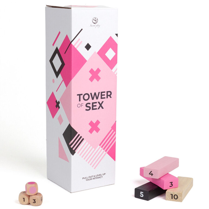 SECRETPLAY JUEGO DE MADERA TOWER OF SEX