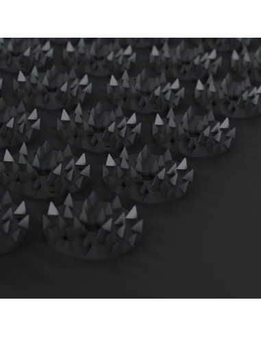 LELO ESTERILLA DE ACUPRESION DE MASAJE CORPORAL NEGRA