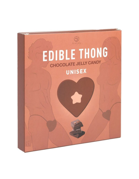 SECRET PLAY TANGA GOMINOLA CHOCOLATE SECRET PLAY TANGA GOMINOLA CHOCOLATE