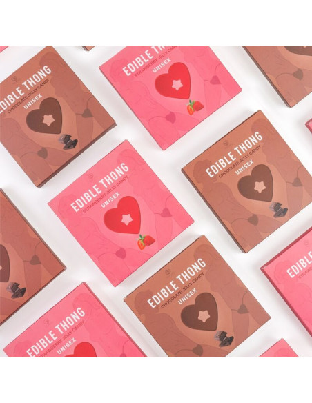 SECRET PLAY TANGA GOMINOLA CHOCOLATE SECRET PLAY TANGA GOMINOLA CHOCOLATE