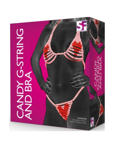 SPENCER FLEETWOOD SUJETADOR Y TANGA CARAMELOS LOVERS