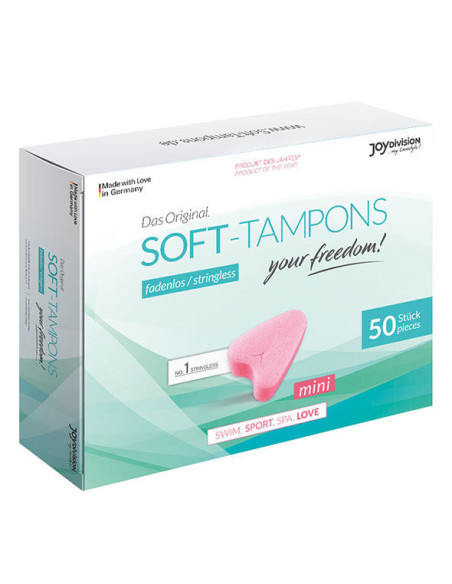 JOYDIVISION SOFT TAMPONS TAMPONES ORIGINALES MINI LOVE 50UDS