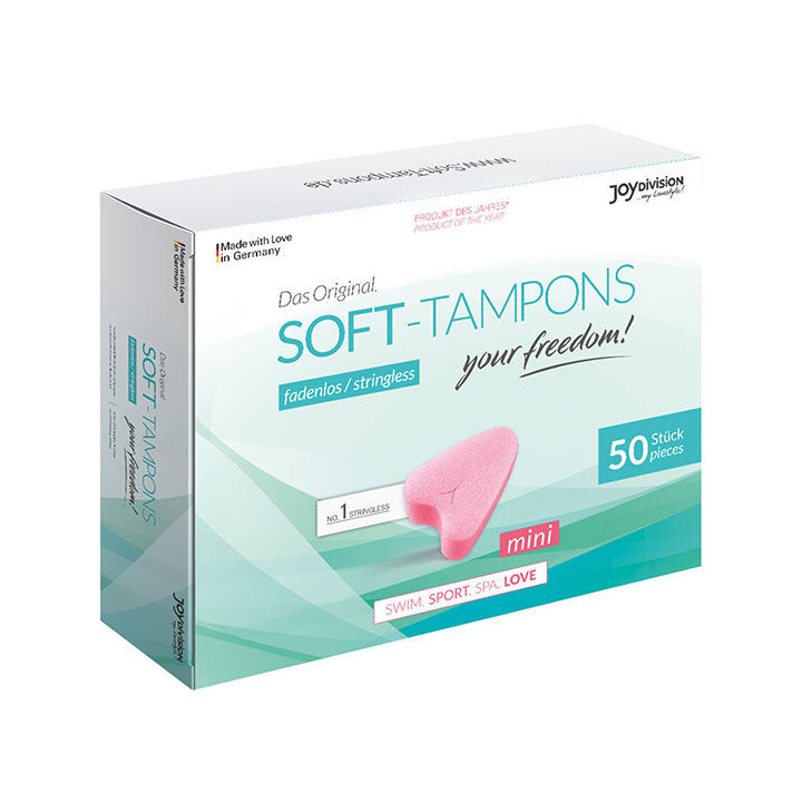 JOYDIVISION SOFT TAMPONS TAMPONES ORIGINALES MINI LOVE 50UDS