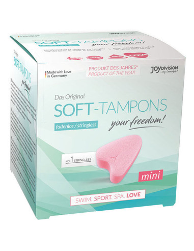 JOYDIVISION SOFT TAMPONS TAMPONES ORIGINALES MINI LOVE 3UDS