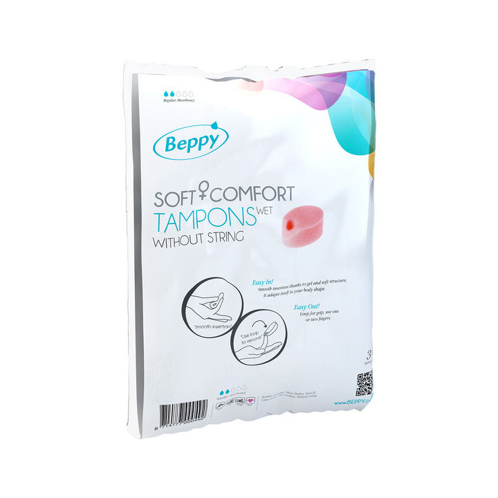 BEPPY TAMPONES LUBRICADOS 30 UDS