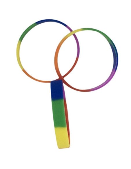 PRIDE PULSERA SILICONA BANDERA LGBT PRIDE PULSERA SILICONA BANDERA LGBT