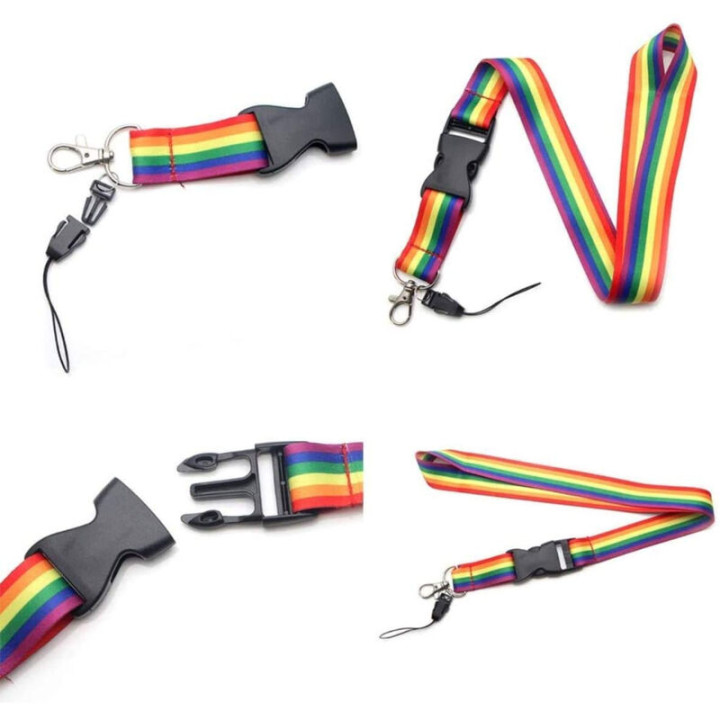 PRIDE LANYARD BANDERA LGBT