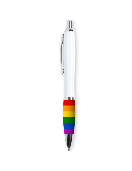 PRIDE BOLIGRAFO BLANCO BANDERA LGBT PRIDE BOLIGRAFO BLANCO BANDERA LGBT