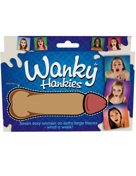 SPENCER FLEETWOOD WANKY HANKIES 7 PANUELOS EXTRA GRANDES MUJERES SPENCER FLEETWOOD WANKY HANKIES 7 PANUELOS EXTRA GRANDES MUJERES