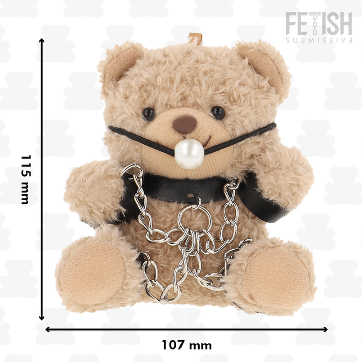 FETISH SUBMISSIVE FOZZIE OSITO PELUCHE BDSM MODELO 3