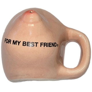 DIABLO PICANTE IMAN DE 1 PECHO EN TAZA CERAMICA FOR MY BEST FRIEND