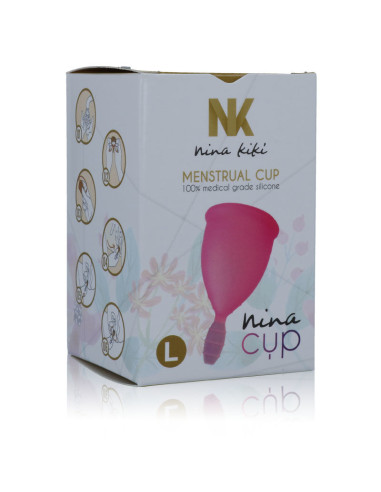 NINA KIKI COPA MENSTRUAL ROSA TALLA L