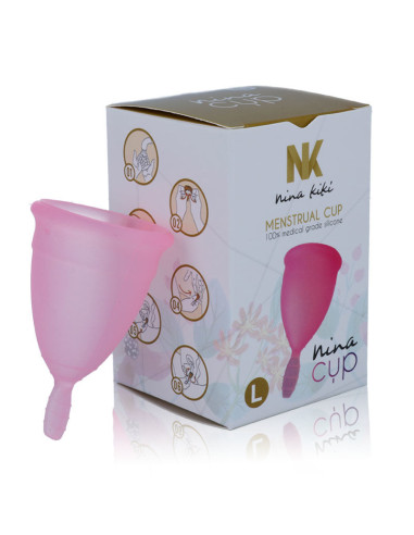 NINA KIKI COPA MENSTRUAL ROSA TALLA L