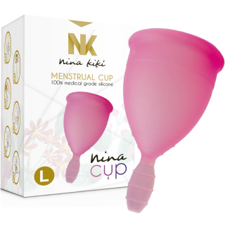 NINA KIKI COPA MENSTRUAL ROSA TALLA L