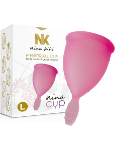 NINA KIKI COPA MENSTRUAL ROSA TALLA L