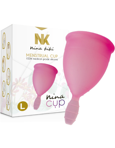 NINA KIKI COPA MENSTRUAL ROSA TALLA L