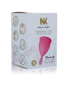 NINA KIKI COPA MENSTRUAL ROSA TALLA S 2