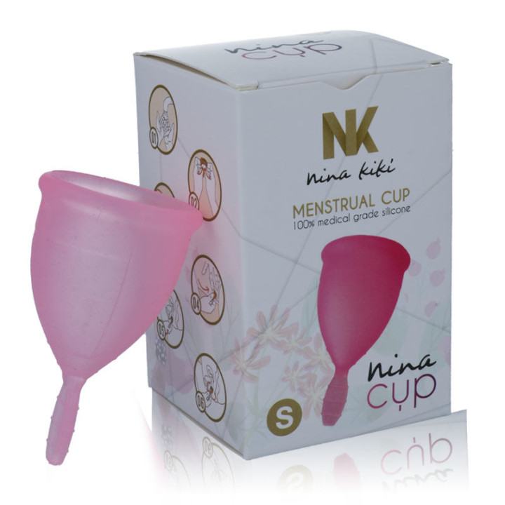 NINA KIKI COPA MENSTRUAL ROSA TALLA S