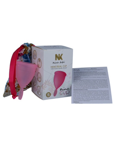 NINA KIKI COPA MENSTRUAL ROSA TALLA S
