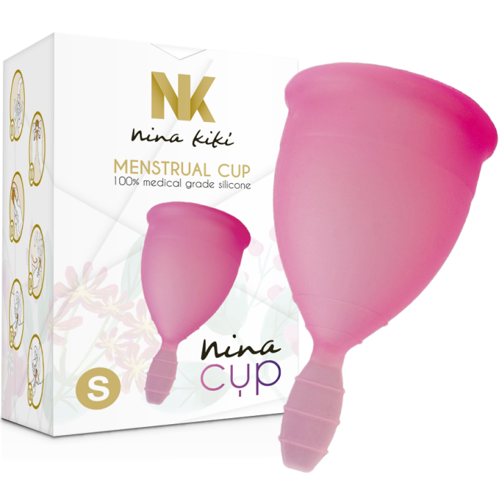 NINA KIKI COPA MENSTRUAL ROSA TALLA S
