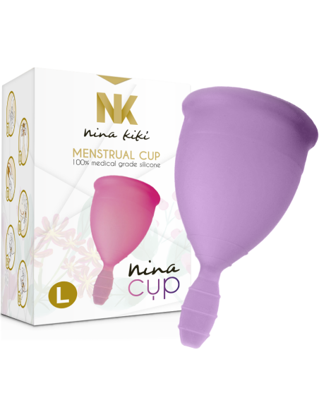 NINA KIKI COPA MENSTRUAL LILA TALLA L NINA KIKI COPA MENSTRUAL LILA TALLA L