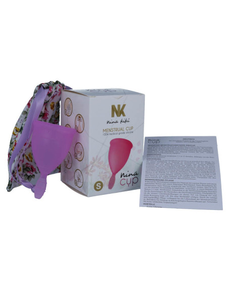 NINA KIKI COPA MENSTRUAL LILA TALLA S NINA KIKI COPA MENSTRUAL LILA TALLA S