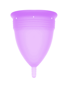 STERCUP COPA MENSTRUAL FDA SILICONA LILA TALLA L