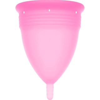 STERCUP COPA MENSTRUAL FDA SILICONA ROSA TALLA S