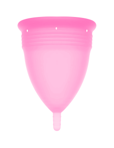 STERCUP COPA MENSTRUAL FDA SILICONA ROSA TALLA S