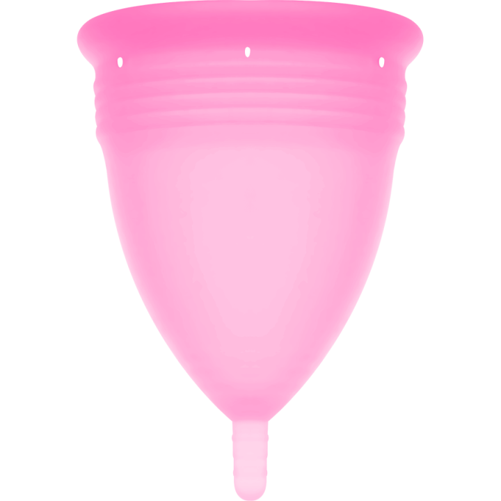 STERCUP COPA MENSTRUAL FDA SILICONA ROSA TALLA S