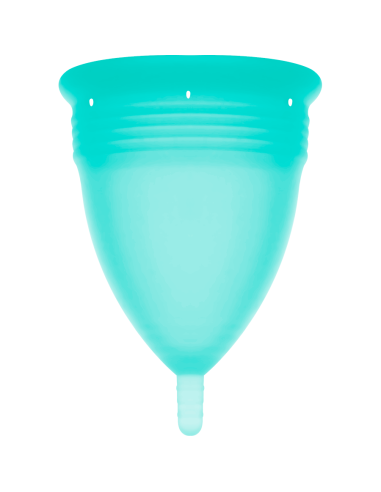 STERCUP COPA MENSTRUAL FDA SILICONA AQUAMARINA TALLA S