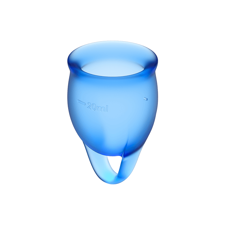 SATISFYER FEEL CONFIDENT KIT COPA MENSTRUAL TRANSPARENTE 15 20 ML