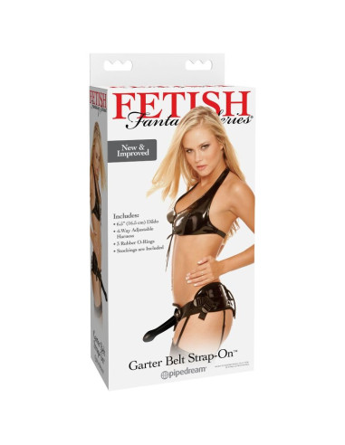 FETISH FANTASY SERIES ARNES BEL STRAP ON SET 15CM