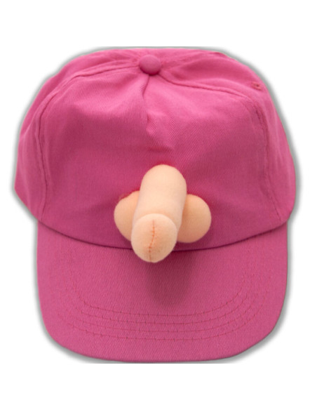DIABLO PICANTE GORRA CON PENE ROSA
