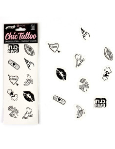 SECRET PLAY SET DE 10 TATTOOS TEMPORALES CANDY COLLECTION 2