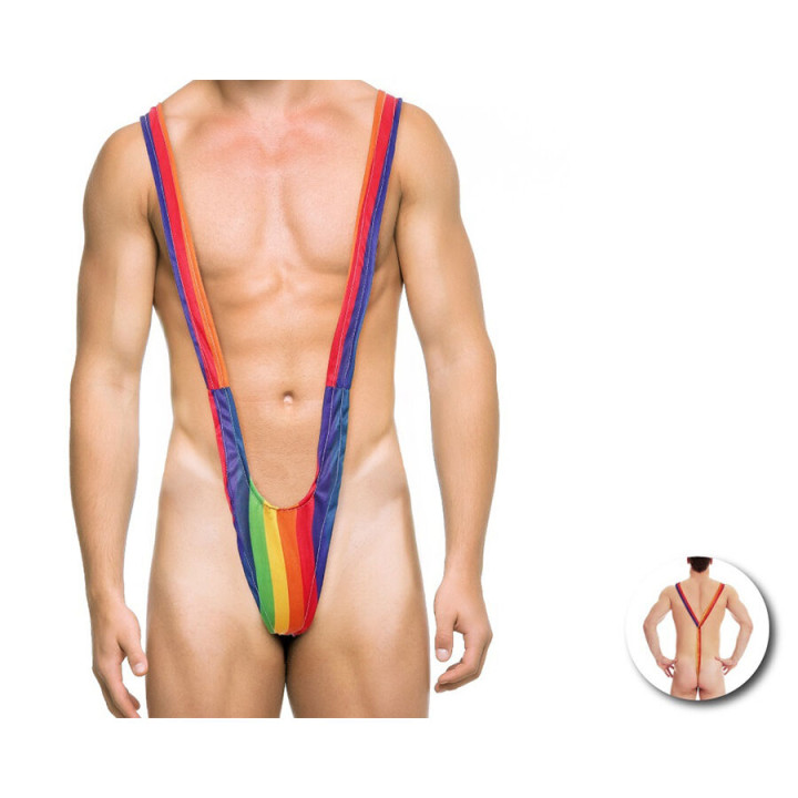 PRIDE TRIKINI HOMBRE BANDERA ARCOIRIS