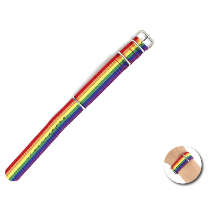 PRIDE PULSERA BANDERA ARCOIRIS