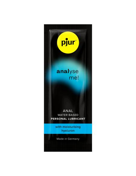 PJUR ANALYSE ME LUBRICANTE AGUA ANAL 2 ML PJUR ANALYSE ME LUBRICANTE AGUA ANAL 2 ML