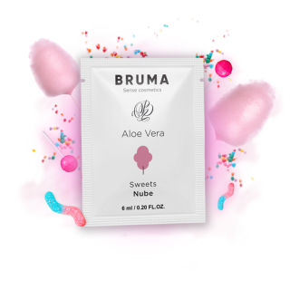 BRUMA 6 ML GEL DESLIZANTE CON ALOE VERA SABOR A NUBE