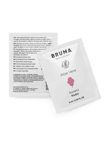 BRUMA 6 ML GEL DESLIZANTE CON ALOE VERA SABOR A NUBE