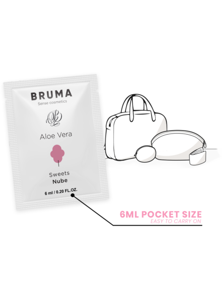 BRUMA 6 ML GEL DESLIZANTE CON ALOE VERA SABOR A NUBE BRUMA 6 ML GEL DESLIZANTE CON ALOE VERA SABOR A NUBE