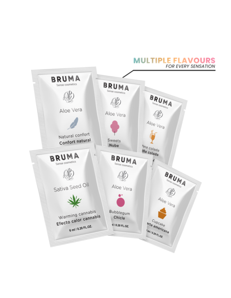 BRUMA 6 ML GEL DESLIZANTE CON ALOE VERA SABOR A NUBE BRUMA 6 ML GEL DESLIZANTE CON ALOE VERA SABOR A NUBE