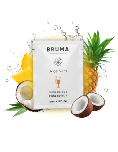 BRUMA 6 ML GEL DESLIZANTE CON ALOE VERA SABOR A PINA COLADA