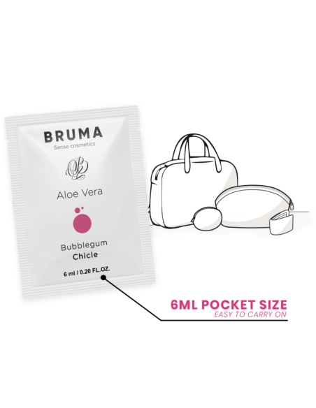 BRUMA 6 ML GEL DESLIZANTE CON ALOE VERA SABOR A CHICLE BRUMA 6 ML GEL DESLIZANTE CON ALOE VERA SABOR A CHICLE